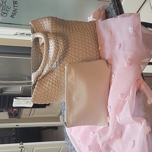 Brand new,beautiful soft braided tote bag